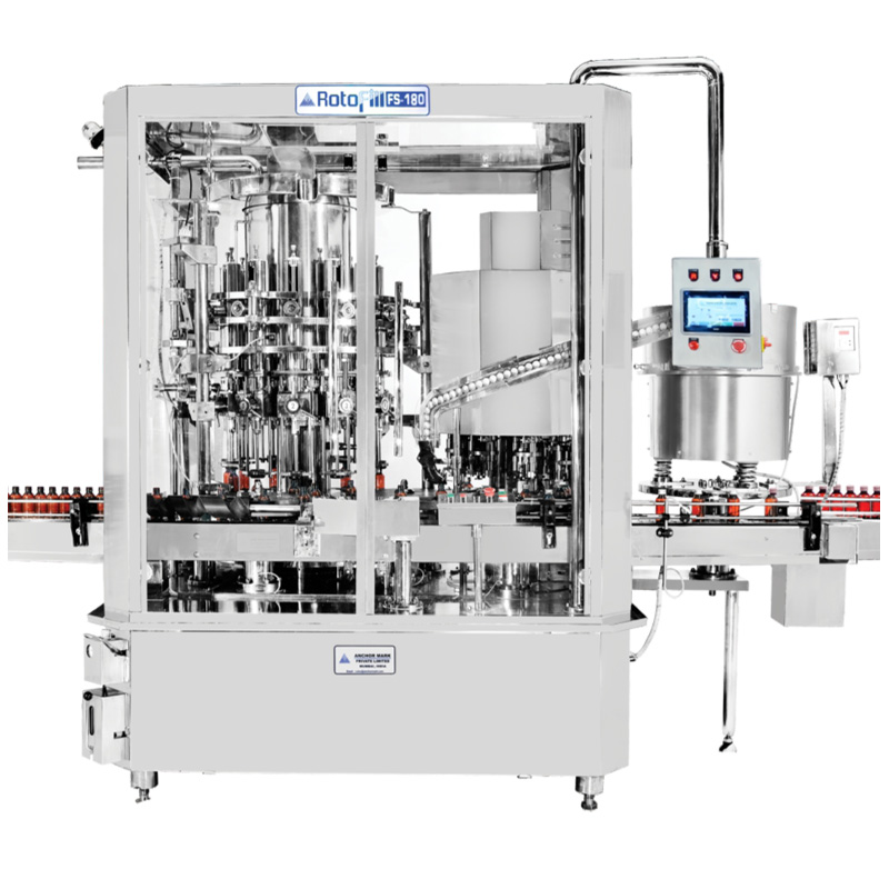 Automatic Rotary Filling,Capping and Sealing Machine - ROTOFILL SERIES
